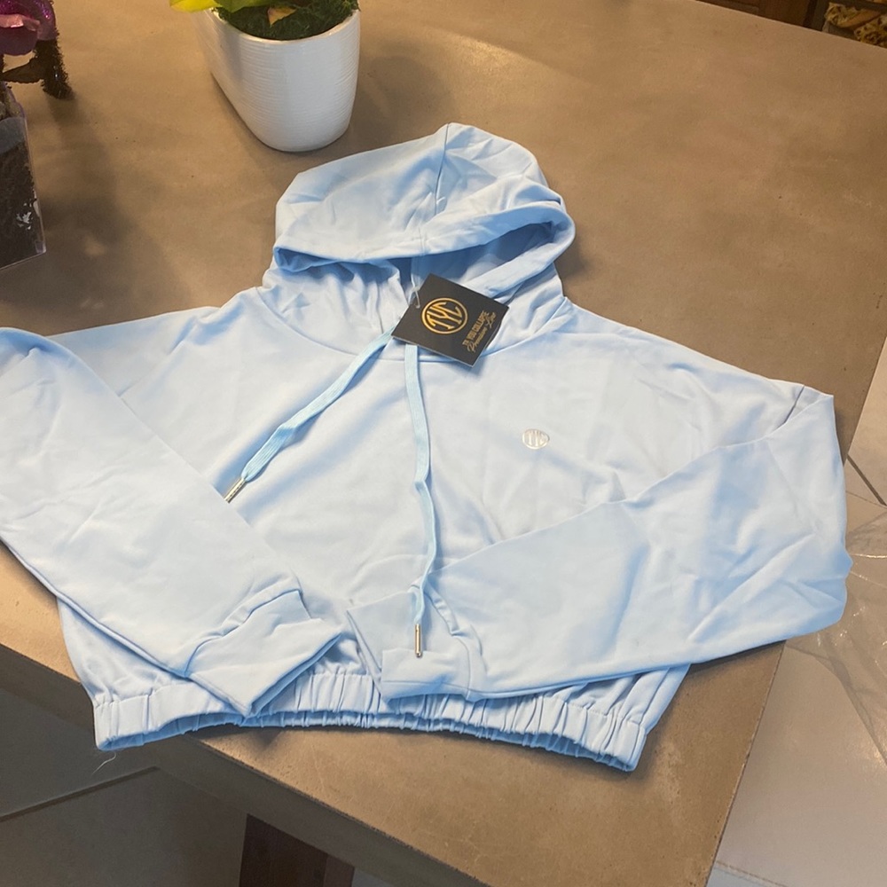 TYC cropped hoodie